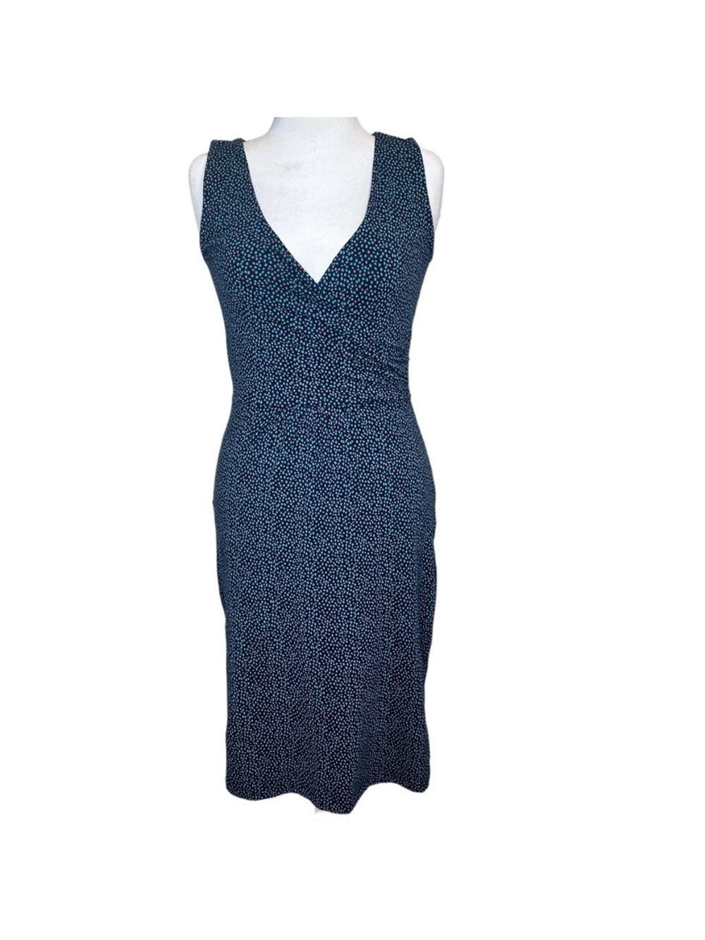 Mata Traders V-Neck Faux Wrap Dress Women’s Size xl